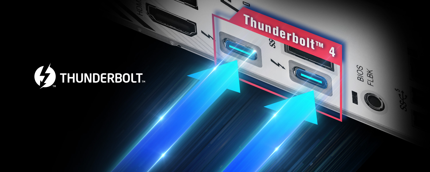 Thunderbolt™ 4/USB4 Type-C